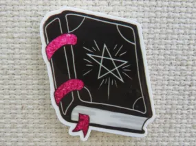 Witchy Spell Book Needle Minder, Cover Minder, Magnet